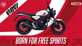 Born for Free Spirit: 2023 New yamaha XSR 125