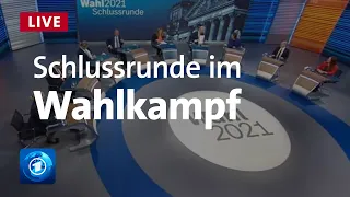 Wahlkampf: Schlussrunde der Parteien | Livestream