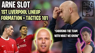 Liverpool's 1st Slot Machine Line up & Key Decisions