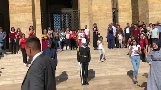 Anıtkabir Nöbet Değişimi Türk Askeri