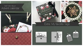 Extra Tutorial: Photo and journaling Tags for interactive 6x6" and 8x8" Mini Albums