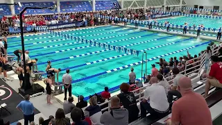 NCAA D1 Women’s 200 Medley Relay ht 3 of 3