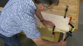 Woodworking Tip: Clever Shop-Made Edging Clamps