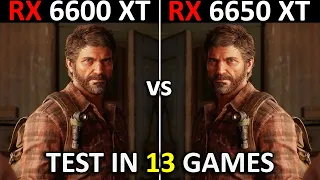 RX 6600 XT vs RX 6650 XT | Test in 13 Games at 1080p | The Ultimate Comparison! 🔥 | 2024