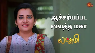 எல்லோருக்கும் மகாவை ரொம்ப பிடிச்சிருச்சு! | Lakshmi  - Semma Scenes | 06 May 2024 | Sun TV