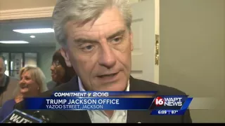 Trump campaign office opens in Jackson