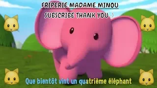 🎶 Mini TFO 🎶 Un éléphant qui se balançait  🎶 Comptines et Chansons pour enfants en francais 🎶