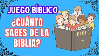 ¿CUÁNTO SABES DE LA BIBLIA?// Reto Bíblico
