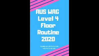 AUS WAG Level 4 Floor Routine