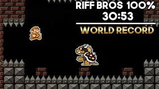 100% World Record Riff Bros. 3 *30:53* BOP the RYU