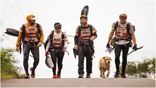Stray Dog Joins Team And Completes Gruelling Six-Day Race