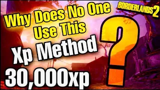 Borderlands 2 Why Does No One Use This Xp Method?