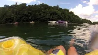 lake Raystown 4th of July- cliff diving