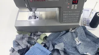 3 amazing sewing ideas from scraps and pieces of jeans fabric