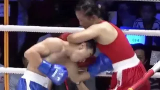 Female vs Male Mixed Boxing: Exhibition