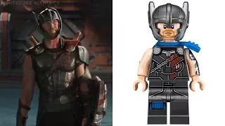 LEGO THOR RAGNAROK - Minifigures VS Movie