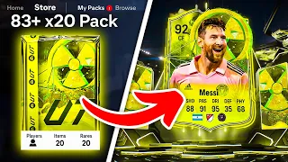 30x 83+ x20 PACKS & BASE ICON PACKS! 😲 FC 24 Ultimate Team