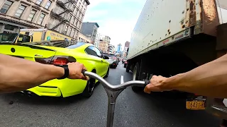 Scooter Riding in NYC