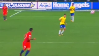 Brazil VS Chile 10/10/2017 (3-0) qualification coupe de monde 2018 HD