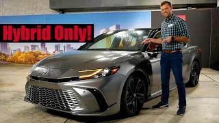 The 2025 Toyota Camry Goes Hybrid Only + Gets Some Great Improvements!