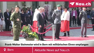 Staatsbesuch: Frank-Walter Steinmeier in Bern empfangen