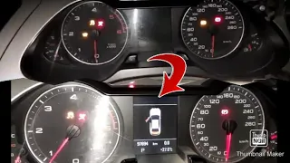 What To Do if The Audi A4 Speedometer Display is Not Turning On and The Warning Light is On