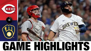 Reds vs. Brewers Highlights (8/5/22) | MLB Highlights