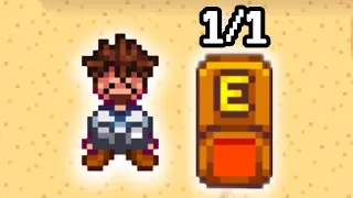 Can You Beat Stardew Valley With Just ONE Energy?