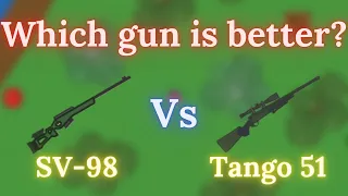 Tango 51 vs SV-98!!! Which is better? Suroi.io