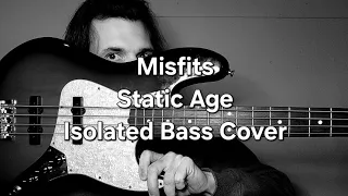 Misfits Static Age Isolated Bass Cover