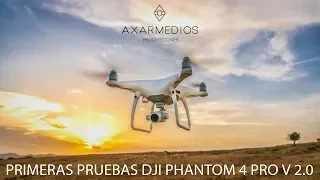 DJI Phantom 4 Pro V 2.0 - First Flight, Review and Conclusions in Spanish