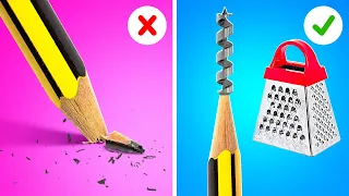 BUNTE MAL-HACKS UND TRICKS ZUM ZEICHNEN || Lustige Kunst-Challenges auf 123 GO Like!