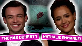 Nathalie Emmanuel & Thomas Doherty Share Their Fears & Reveal Which Horror Movie They'd Survive
