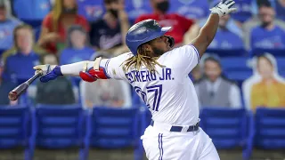 Vladimir Guerrero Jr's  Grand Slam to Deep Center | April 27th