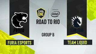 CS:GO - Team Liquid vs. FURIA Esports [Vertigo] Map 1 - ESL One: Road to Rio - Group B - NA