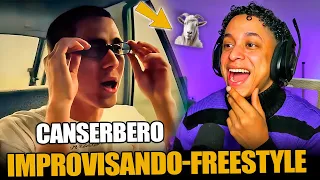 La Real Cabra Canserbero IMPROVISANDO - Freestyle - Reacción Abril - 2024