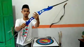 REVIEW BUSUR PANAH RECURVE BOW Archery JUNXING F155