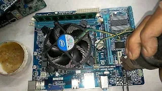 Gigabyte H61 Motherboard No Display Problem : Repaired