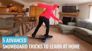 5 Advanced Snowboard Tricks To Learn At Home