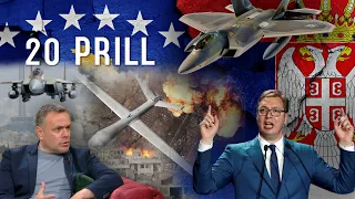 "Ne 20 prill Serbia ngre bombarduesit, porositen 12 avionë ne France. S'na e”falin” Kuçoven"