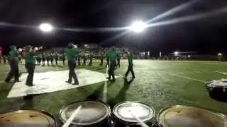 Pattonville High School Marching Band | Home Football Game | GoPro Edition: Quads |October 10 2014
