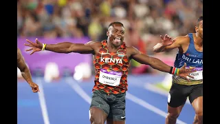 WATCH: Ferdinand Omanyala blazes down field to win Commonwealth Gold