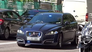 Massive Unmarked Police Car Convoy London