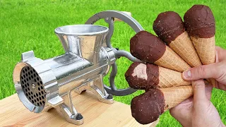 🟢 Experiment Ice Cream vs Meat Grinder