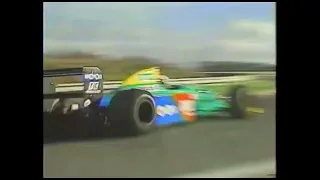 1990 December 10 @ 16 - Johnny Dumfries test Benetton B190 @ Estoril