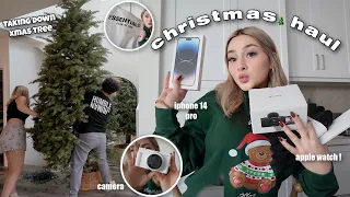 WHAT I GOT FOR CHRISTMAS 2022 + resetting/taking down xmas decor