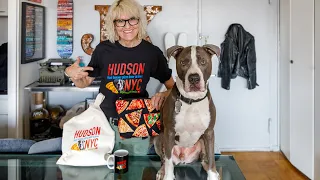 Hudson Unboxing Gifts in NYC from Channel Supporter on May 17, 2021