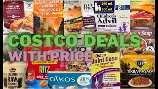 Costco! Sale on Grocery items! Shop with me!