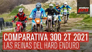 Comparativa 300 2T 2021: Las reinas del hard enduro