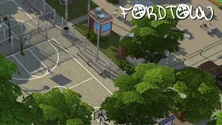 NEW LOT! gilchrist metro park 🌳  :: detroit-style save file 🏘 :: the sims 4